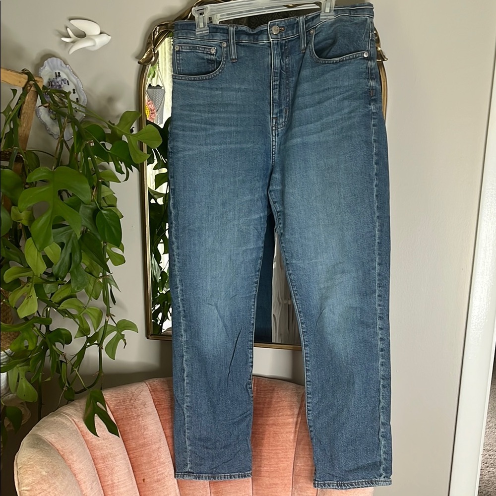 Madewell High-Rise Slim Boy Jean
